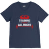 Training to beat All Might V-Neck Tee
