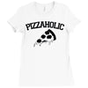 pizzaholic Ladies Fitted T-Shirt