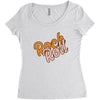ROCK N ROLL Women's Triblend Scoop T-shirt
