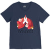 lung cancer awaneress V-Neck Tee