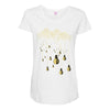 city made bulb Maternity Scoop Neck T-shirt