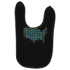 periodic table of the states Baby Bibs