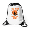 wine witch! Drawstring Bags