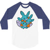 more mudkip 3/4 Sleeve Shirt