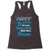 Poppy Was Created because Grankids Need Real Heroes Racerback Tank