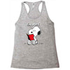 snoopy 2 Racerback Tank