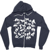 alphabet zoo Zipper Hoodie