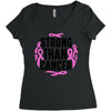 strong than cancer Women's Triblend Scoop T-shirt