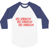 Red Sparrow 3/4 Sleeve Shirt