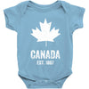 Canada Established 1867 Baby Bodysuit