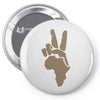peace to africa Pin-back button