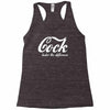cock   taste the difference funny Racerback Tank