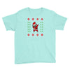 pug christmas Youth Tee
