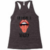 Women's March The Future is Nasty Racerback Tank