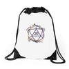 20 Dice Flowers Drawstring Bags