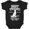 Best Friend German Shepherd Baby Bodysuit