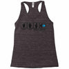 rock paper scissors hadouken Racerback Tank