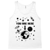 you are here outer space Tank Top