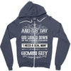 And 8th Day God Look Down So God Made A Gemini Guy Zipper Hoodie