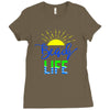 beach life Ladies Fitted T-Shirt
