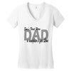 sons first hero Women's V-Neck T-Shirt