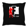 hot stuff batle royal gaming Throw Pillow