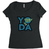 Yoda Women's Triblend Scoop T-shirt