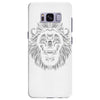 lion face lines Samsung Galaxy S8 Plus