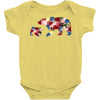 mama bear baby bear floral Baby Bodysuit