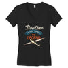 brother  the pilot the myth the legend Women's V-Neck T-Shirt