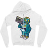 robot kicks Zipper Hoodie