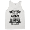 Super Cool Gran Of A Freaking Awesome Grandson Tank Top