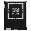 triple nerd score iPad 3 and 4 Case