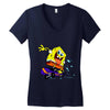skater_2 Women's V-Neck T-Shirt