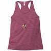 realistic human heart Racerback Tank