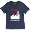 factory records   retro record label   mens music V-Neck Tee