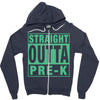 straight outta pre k Zipper Hoodie