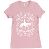 time in the saddle is never wasted Ladies Fitted T-Shirt