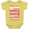 quens are born in september Baby Bodysuit