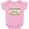 I Love Someone with Lymphoma Cancer to The Moon and Back to Infinity Baby Bodysuit