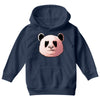 panda in love Youth Hoodie