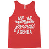 feminist agenda Tank Top