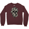 skull snake Crewneck Sweatshirt