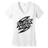 supermoto Women's V-Neck T-Shirt