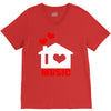 i love house music V-Neck Tee