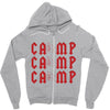 Camp Hitchhiking Zipper Hoodie
