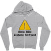 not found Zipper Hoodie