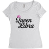 queen libra Women's Triblend Scoop T-shirt