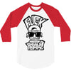 hip hop face 3/4 Sleeve Shirt