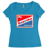 bazooka joe bubble gum logo ideal birthday present or gift Women's Triblend Scoop T-shirt